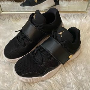 Nike Air Jordan J23 | Black/ White/ Gold | Jordan Sneakers | US Size 7Y